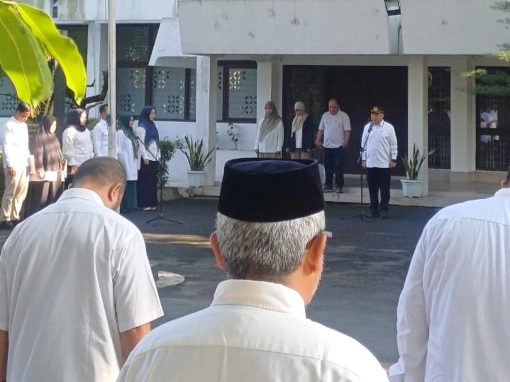 Perdana Bersama Ketua Program Studi Baru, FISIP USU Gelar Apel Pagi dan Sosialisasi Program Prioritas Dekanat